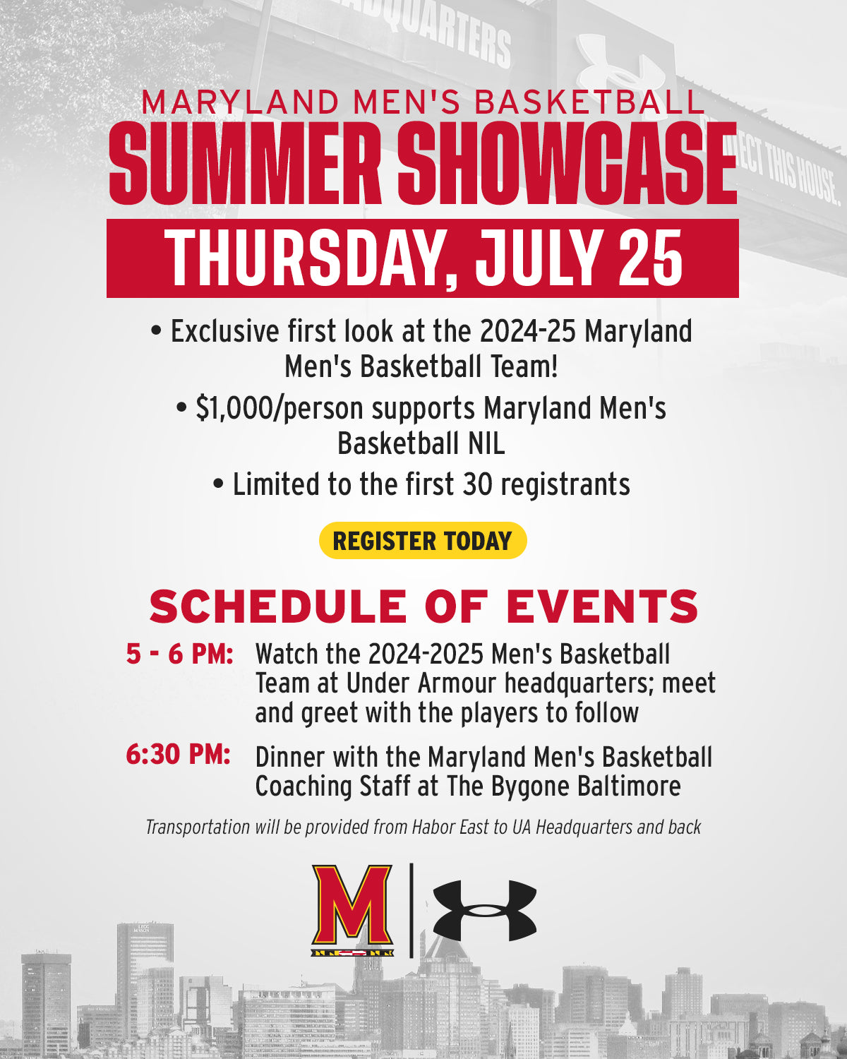 Maryland Basketball Summer Showcase