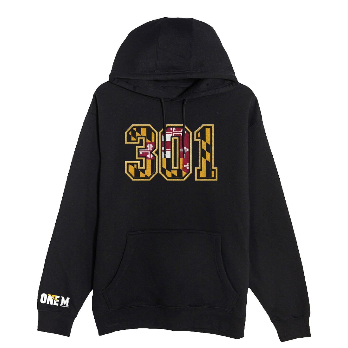 301 Hoodie (Black/Yellow)