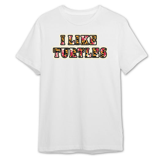 "I Like Turtles" Tee (White) (Member Exclusive)